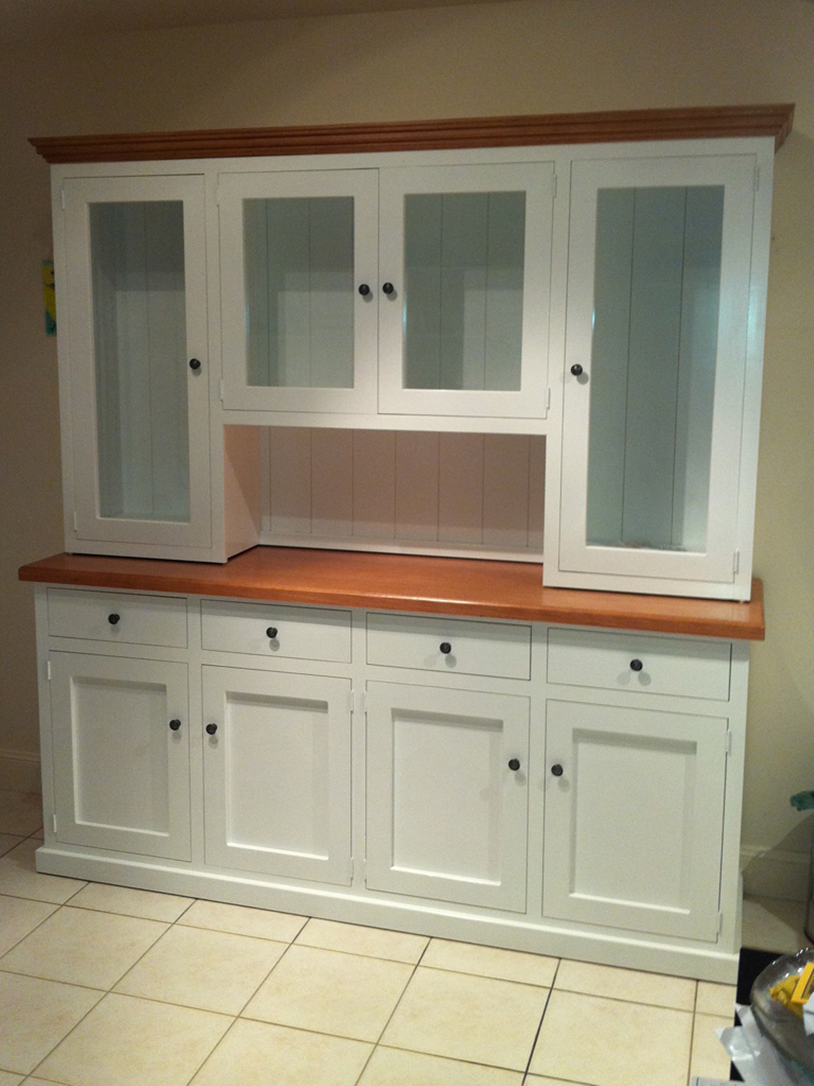 White deals buffet hutch