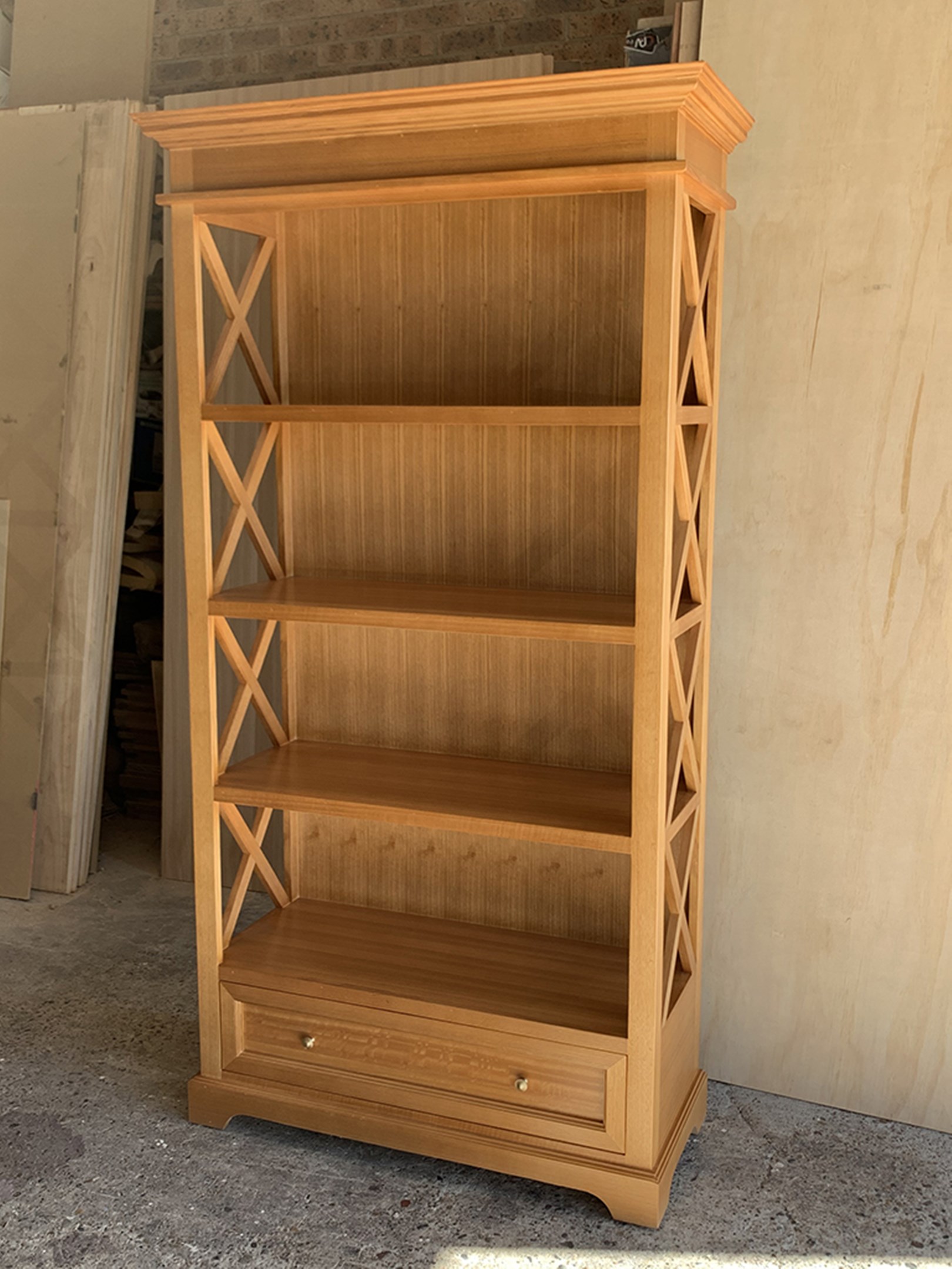 Tassie Oak Bookshelf