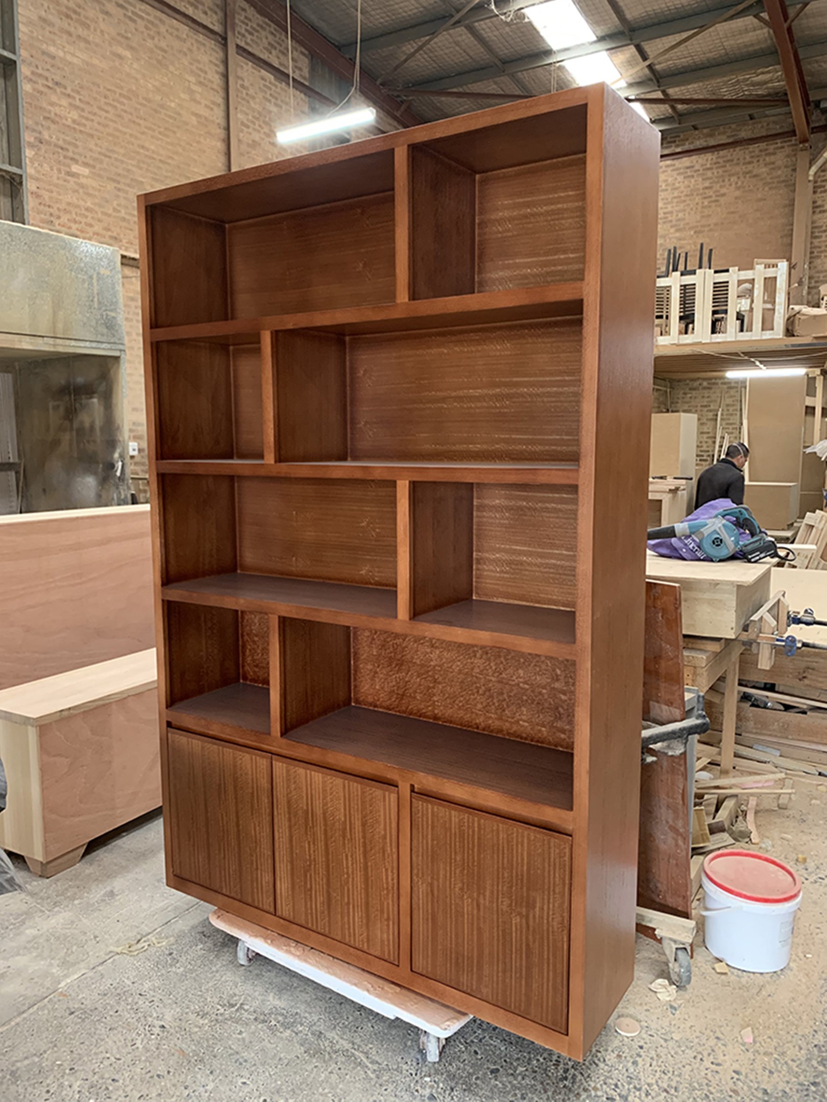 Tassie Oak Bookshelf