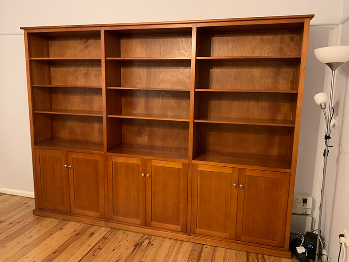 Tassie Oak Bookshelf