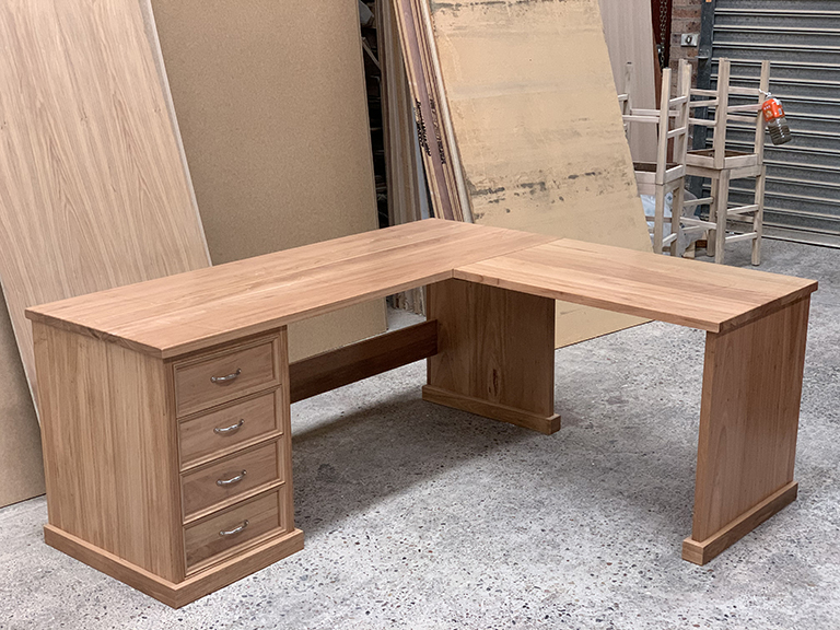 Blackbutt Corner Desk